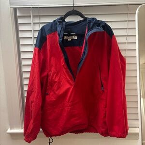 Men's Vintage Red & Blue LL Bean Made in USA Jacket Size Large